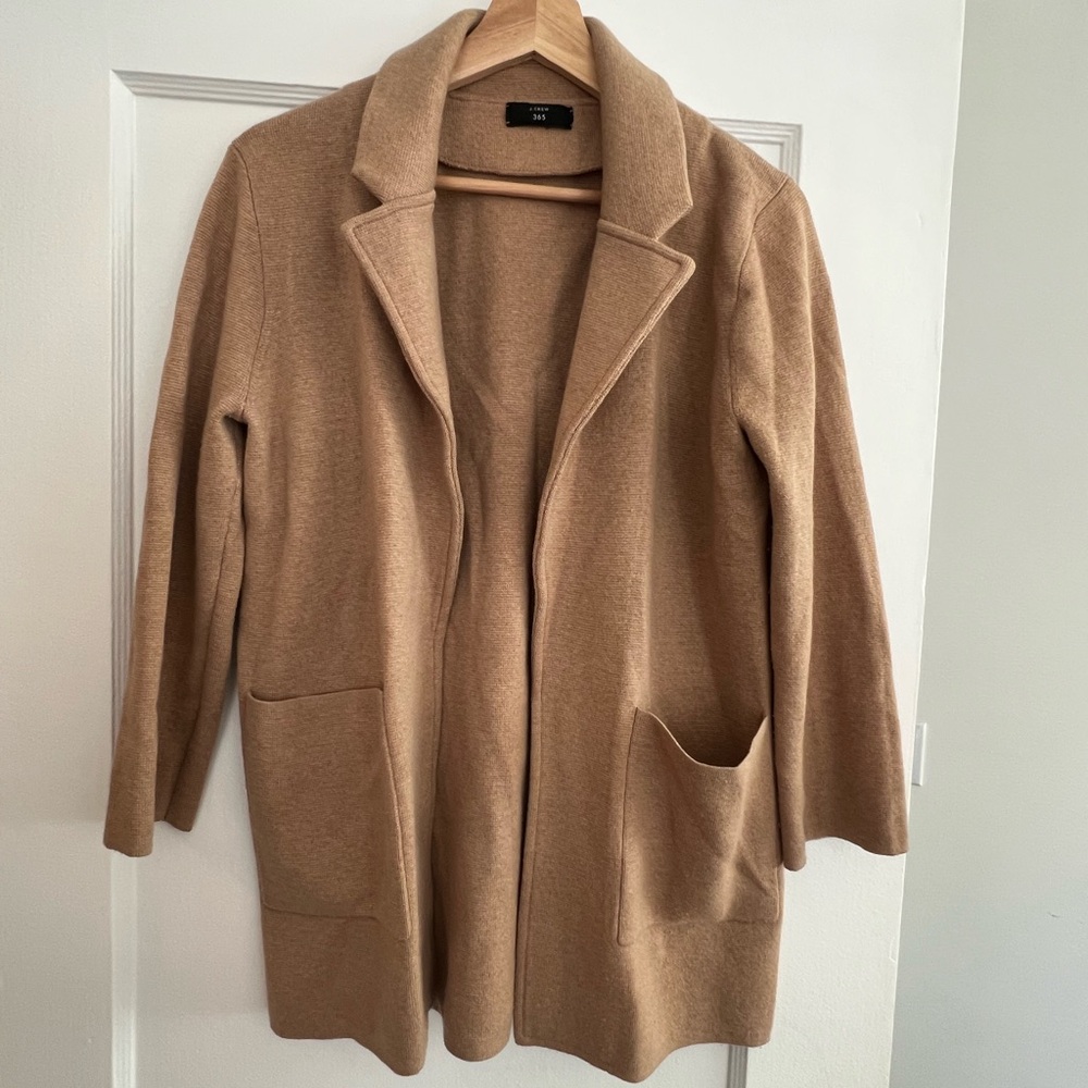 J crew blazer cardigan